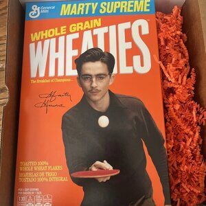 MARTY SUPREME Wheaties Box Sealed Cereal Box Limited Edition Rare